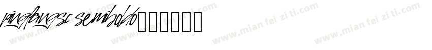 pingfangsc semiboldo字体转换